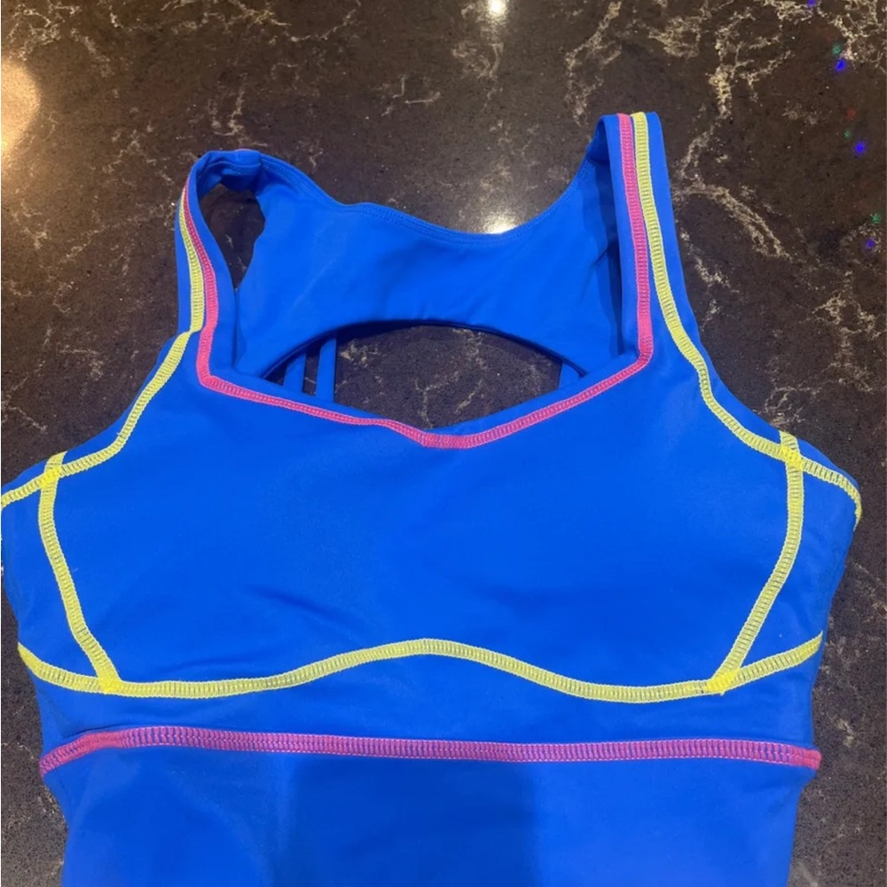 Buffbunny Vibrant Blue Athletic Bra/Top